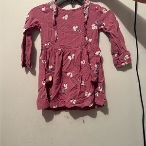 Carter's Mauve Floral Kids Dress